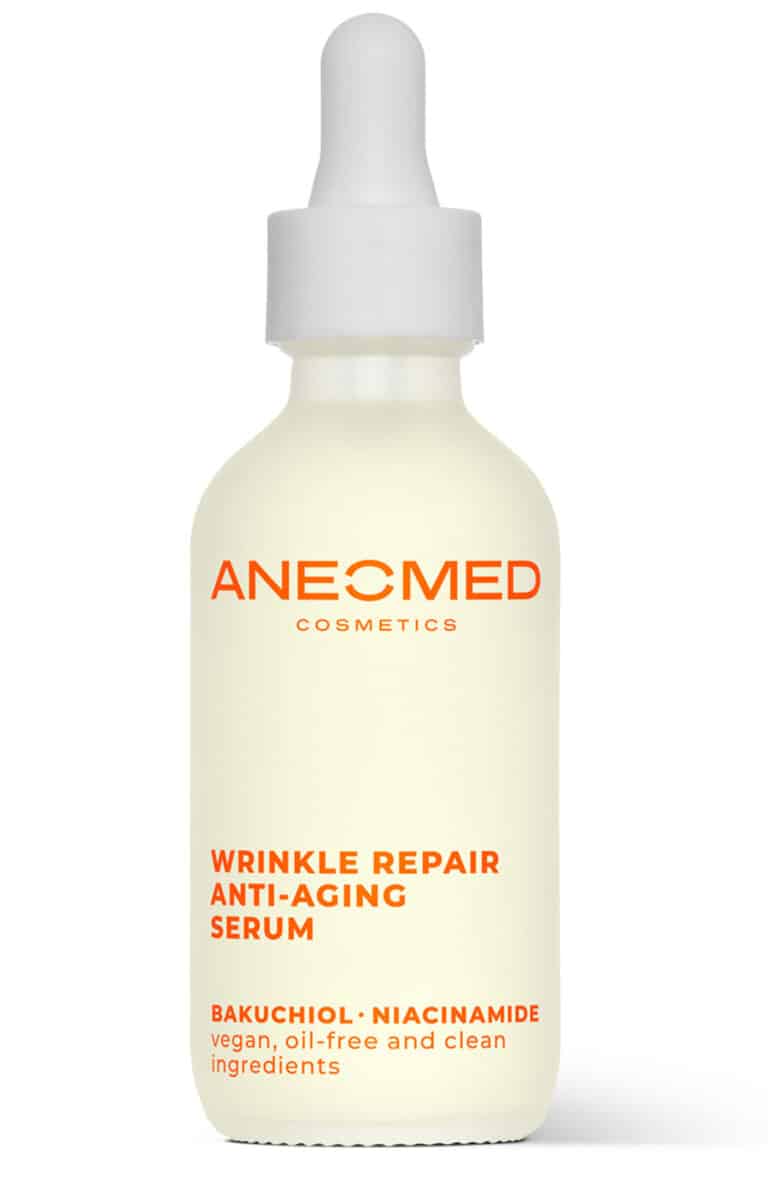 ANEOMED Cosmetics Wrinkle Repair Anti-Aging Serum Bakuchiol Niacinamide veganes Falten Serum